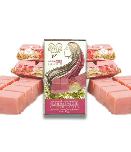Angel Hair Raspberry Chocolate with Pistachio & Cotton Candy - 55gr - TryAladdin