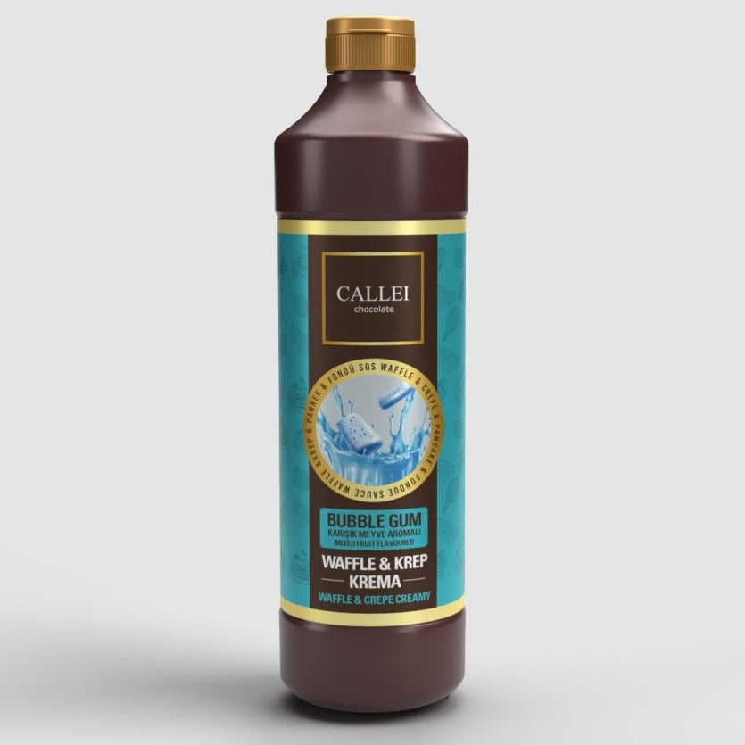 Callei Bubble Gum Cream for Waffle, Pancake & Desserts 1000gr - TryAladdin