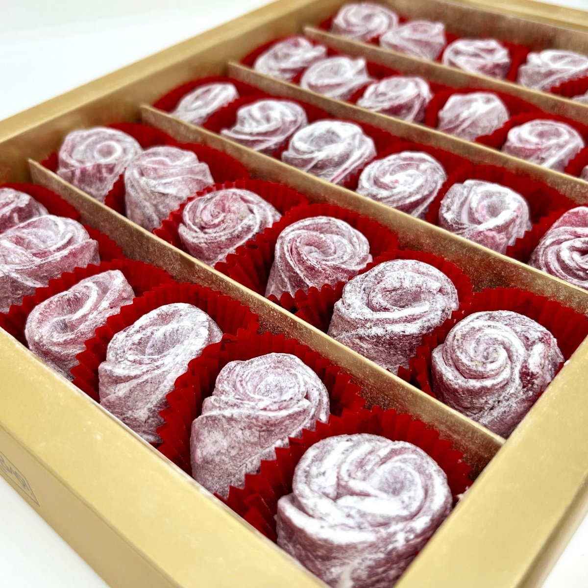 Carsibasi Premium Artisan Gluten - Free Rose Turkish Delight - 600g Gift Box - TryAladdin