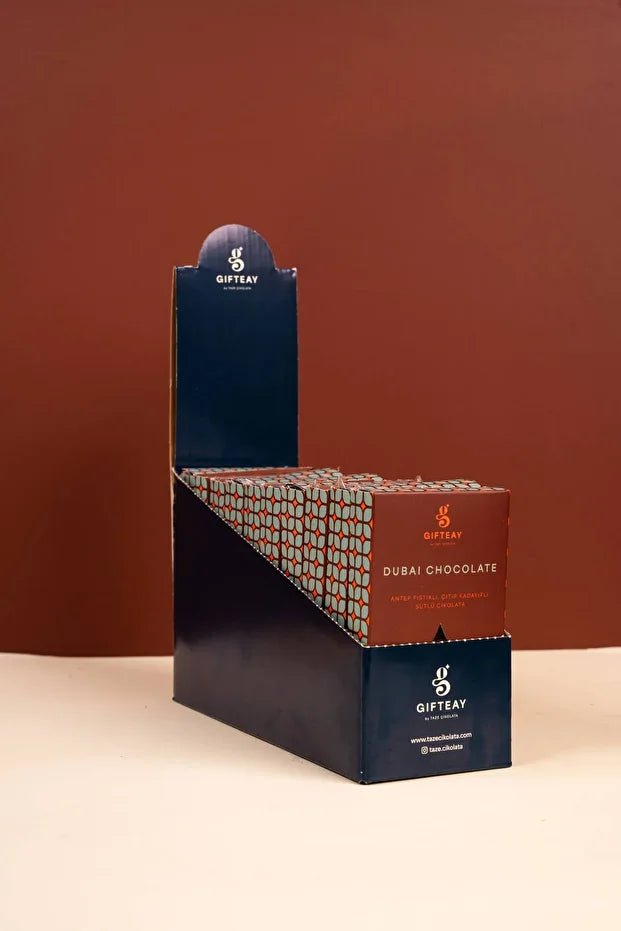 Dubai Chocolate - 200g Belgian Milk Chocolate with Pistachio & Kadayif - TryAladdin