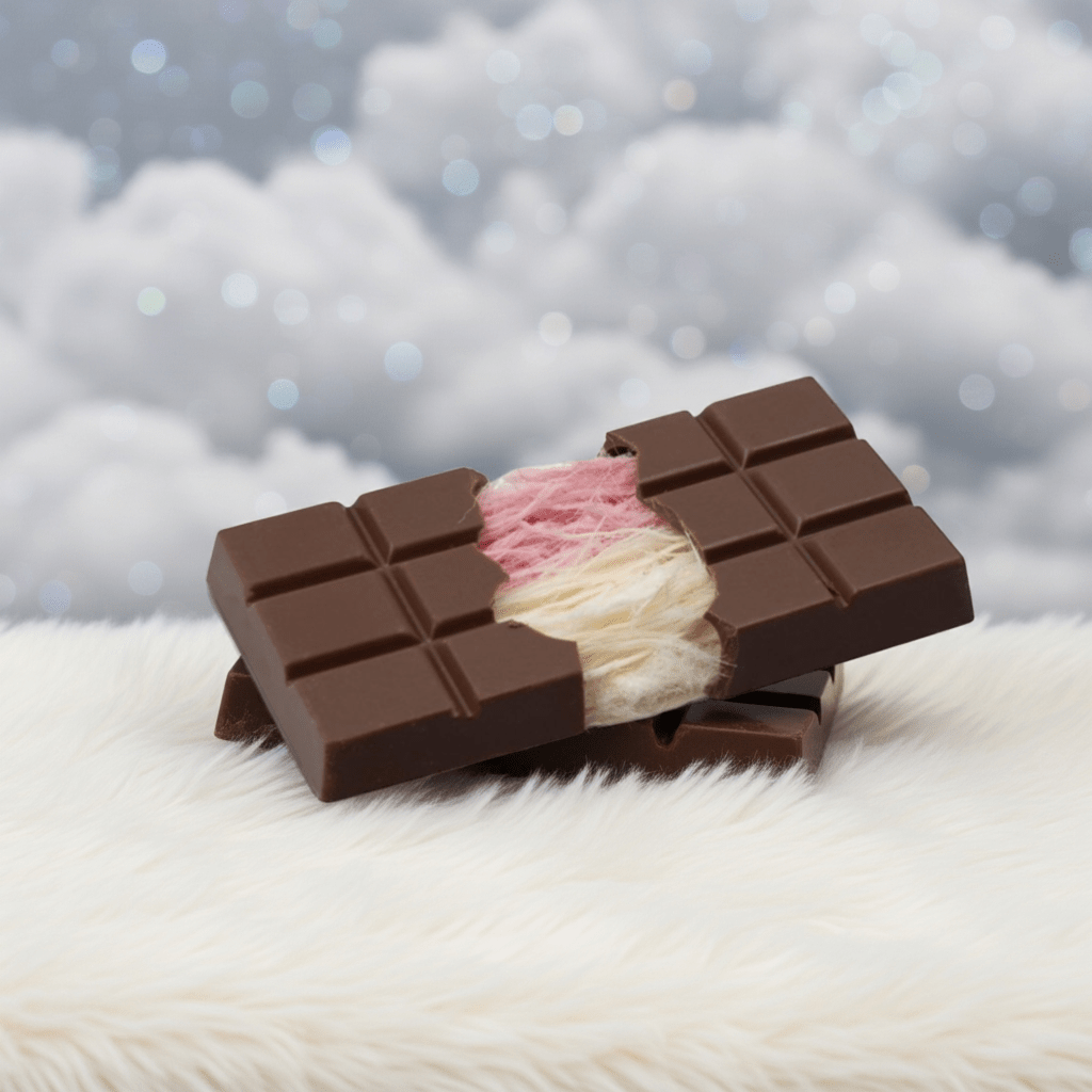 Malak Angel Hair Milk Chocolate with Pistachio & Cotton Candy - 65gr - TryAladdin