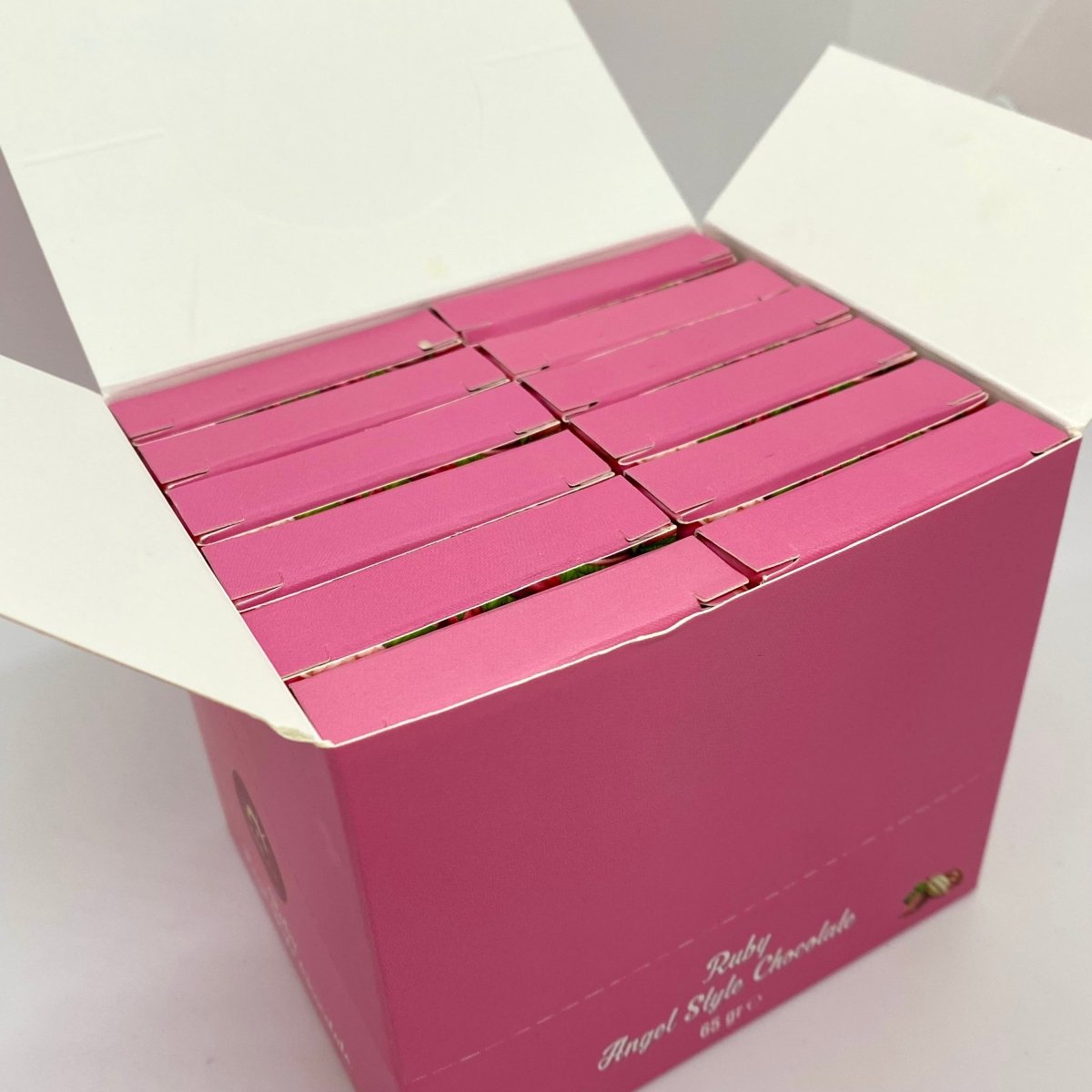 Malak Angel Hair Ruby Chocolate with Pistachio & Cotton Candy - 65gr - TryAladdin