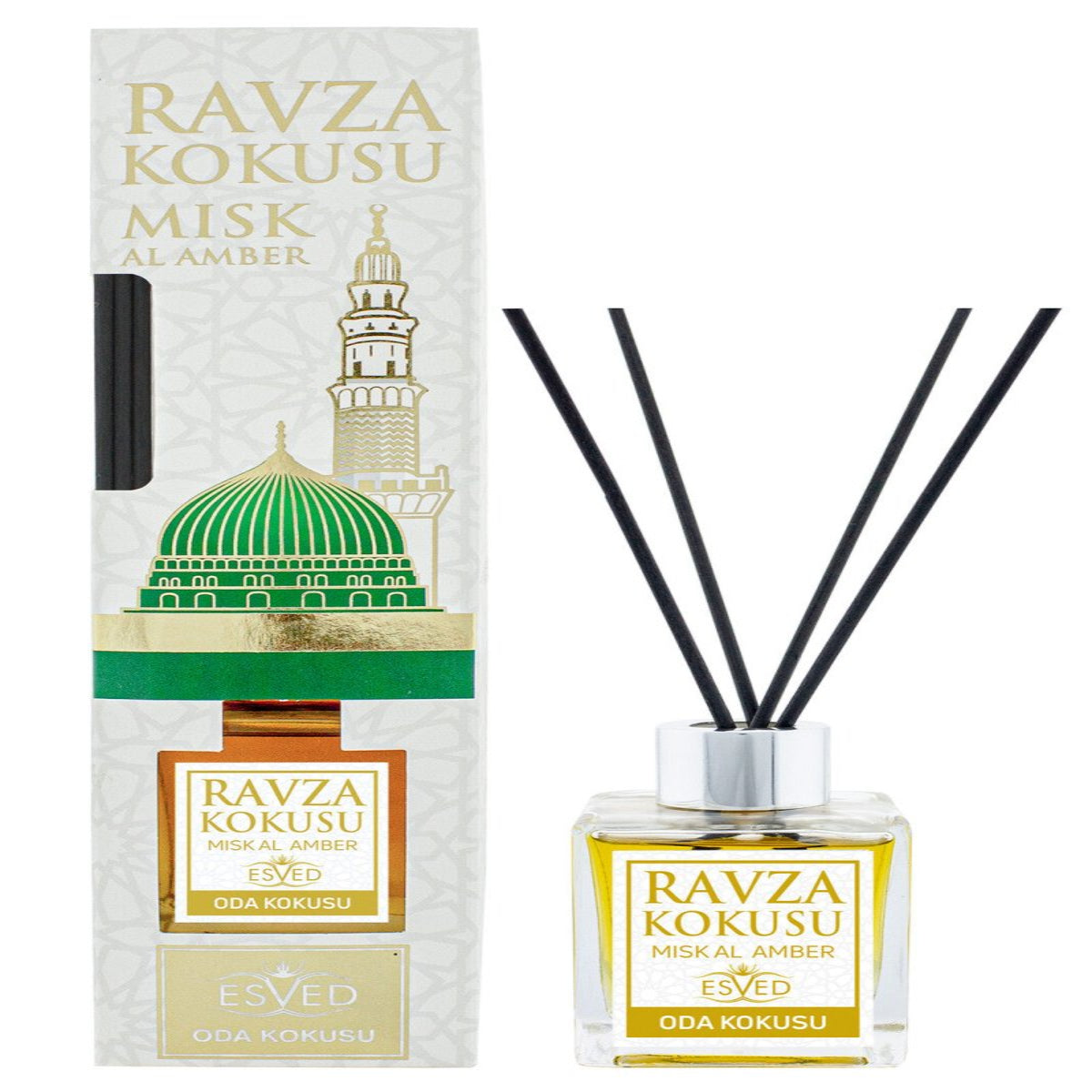 Medina Ravza Bamboo Stick Ambient Fragrance 100 ml - TryAladdin