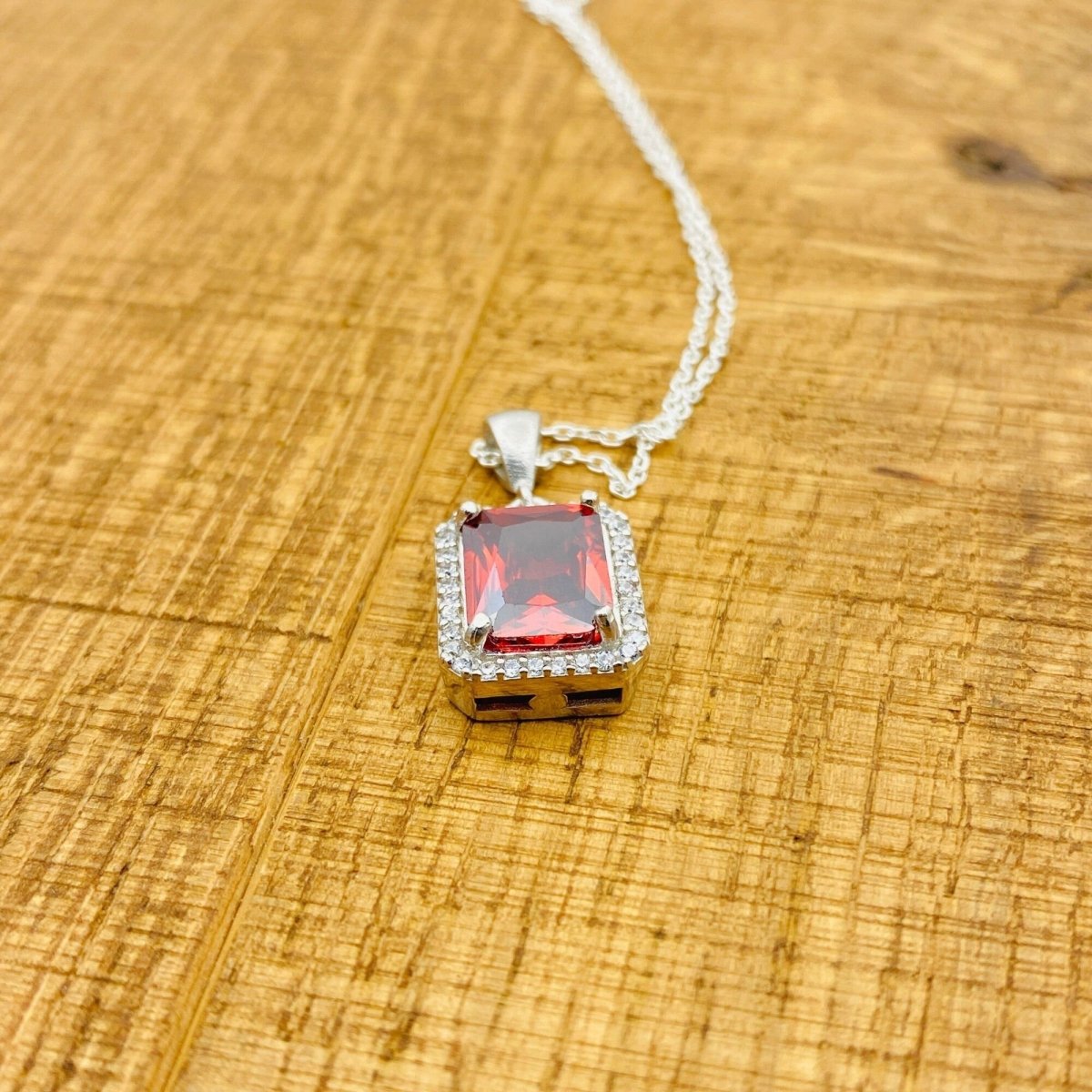 Women's Ruby Stone Jewelry Set - TryAladdin