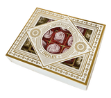 Carsibasi Premium Assorted Turkish Delight (Slivered Pistachio & Rose) - 500g Luxury Box - TryAladdin