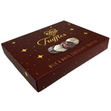 Ema Chocolate Milk and White Chocolate Truffles With Hazelnut Cream - 250g - TryAladdin