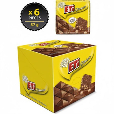 Eti Caramel Exploded Square Chocolate - 57g - TryAladdin