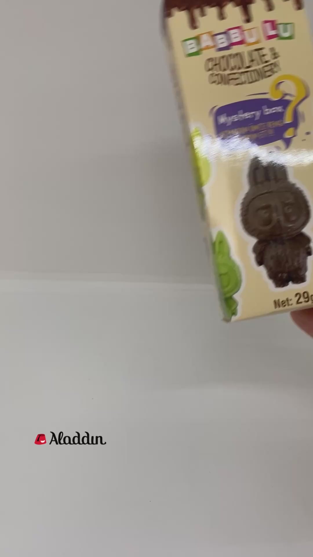 Série Couleur Babbulu – Chocolat Confiserie Mystère Blanc & Lait 29g