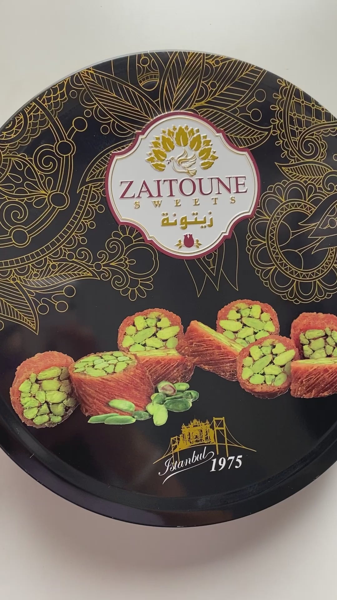 Zaitoune | Kadayif d'Alep aux Pistaches