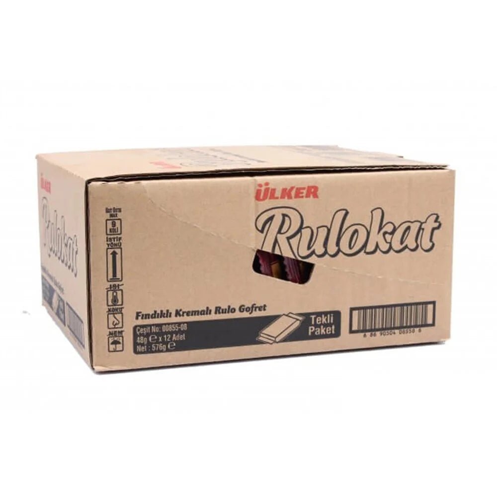 Ulker | Rulokat Wafer Rolls with Hazelnut Cream 42g - TryAladdin