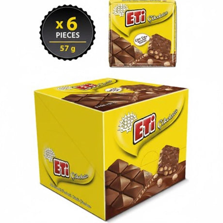 Eti Caramel Exploded Square Chocolate - 57g